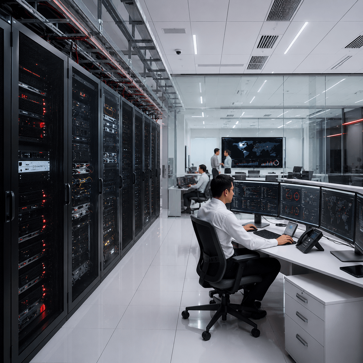 Computer facilities management